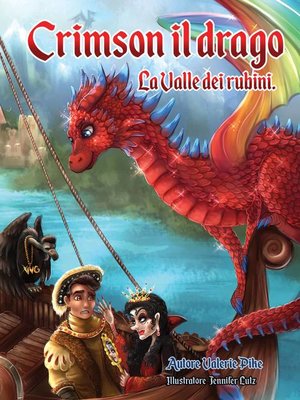 cover image of Crimson il drago. La Valle dei rubini.